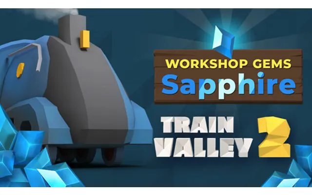 Train Valley 2 Workshop Gems - Sapphire