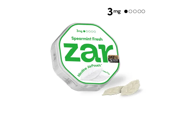Spearmint Fresh 3mg Nicotine Airpouch