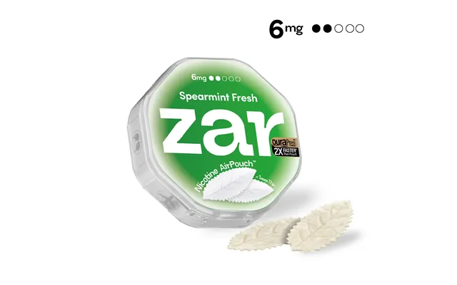 Spearmint Fresh 6mg Nicotine Airpouch