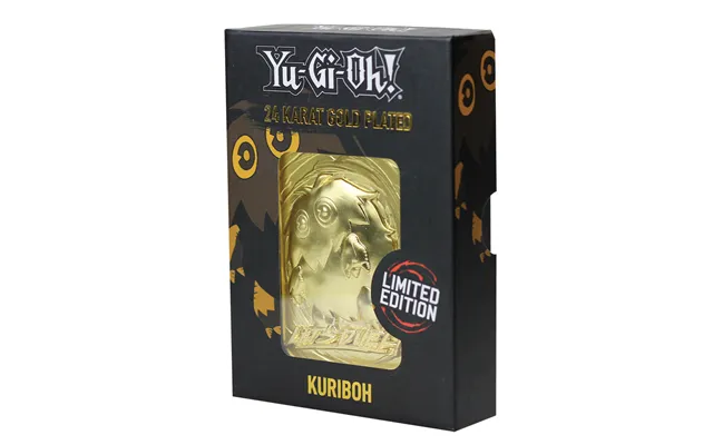 24k Gold Plated Yu-gi-oh Kuriboh Card