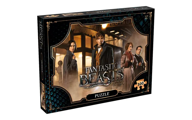 500 Piece Jigsaw Puzzle - Fantastic Beasts Field Edition