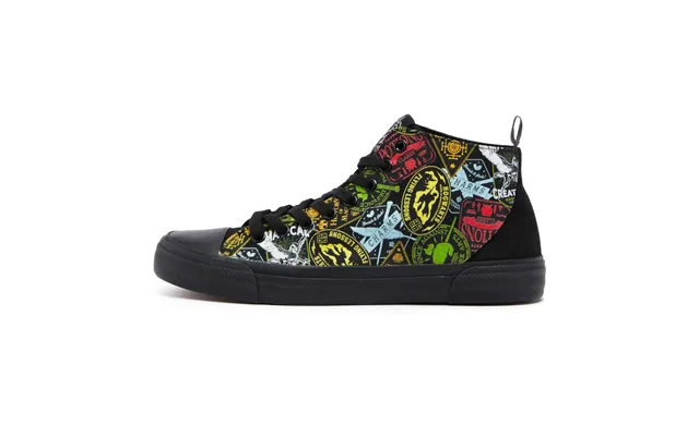 Akedo X Harry Potter Badges High Top - All Black