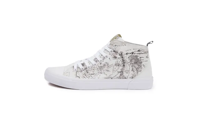 Akedo X Lord Of The Rings Map White Signature High Top - Uk 12 Eu 47 Us Men's 12