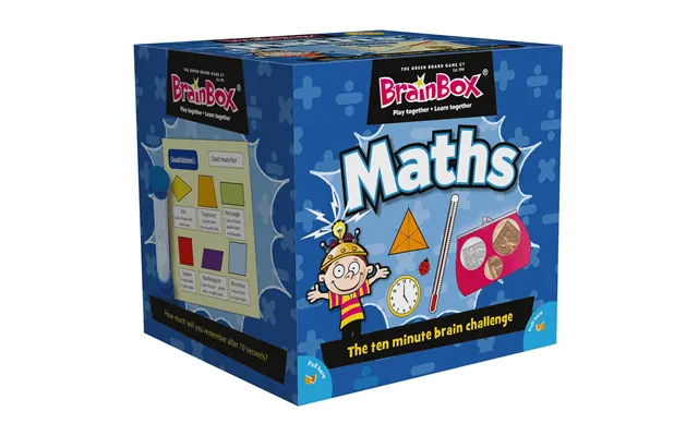 Brainbox Card Game - Maths Edition Refresh 55 Cards