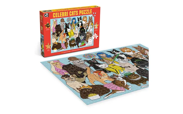 Celebri Cats Jigsaw Puzzle