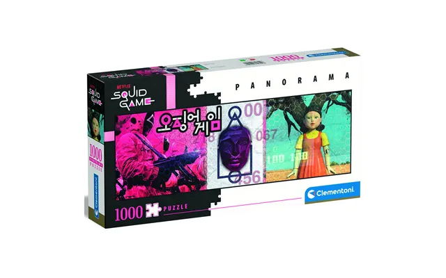 Clementoni 1000pcs Panorama Puzzle - Squid Games