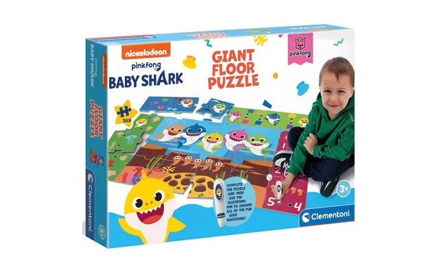 Clementoni Giant Educational Floor Puzzle - Baby Shark