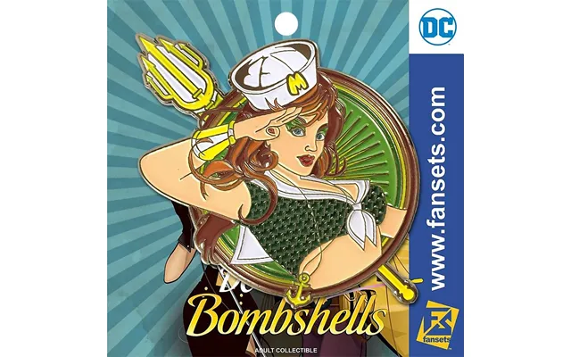 Dc Bombshells Mera Badge Pin