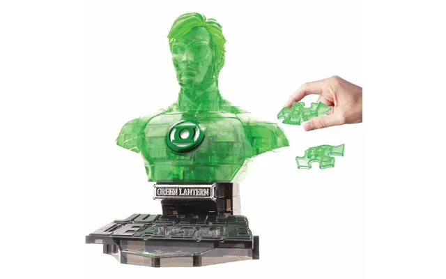 Dc Comics Green Lantern Clear 72 Piece 3d Jigsaw Puzzle