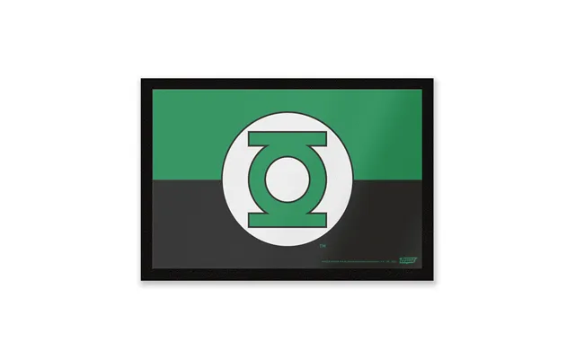 Dc Comics Green Lantern Logo Mat Entrance Mat