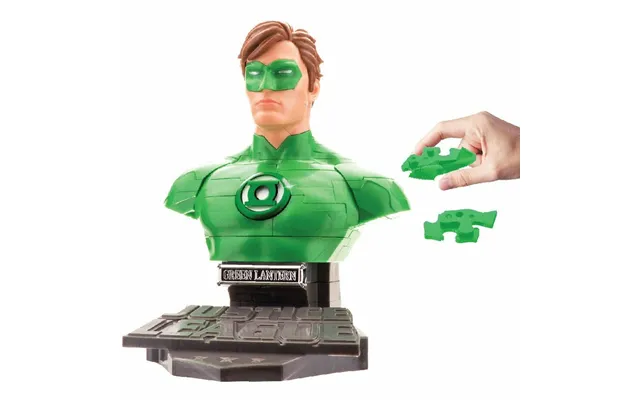 Dc Comics Green Lantern Solid 72 Piece 3d Jigsaw Puzzle