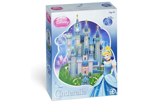 Disney Cinderella Castle Paper Core 3d Puzzle Model