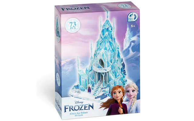 Disney Frozen Ice Palace Paper Core 3d Puzzle Model