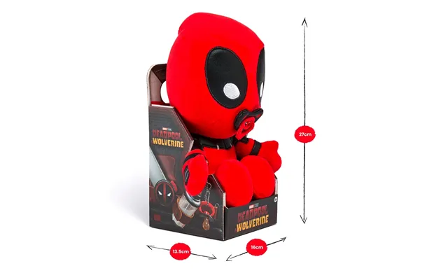 Disney Marvel Deadpool Vs Wolverine Babypool 25cm Soft Toy