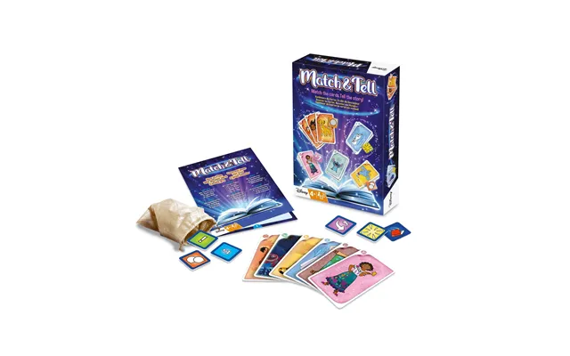 Disney Match & Tell Card Game