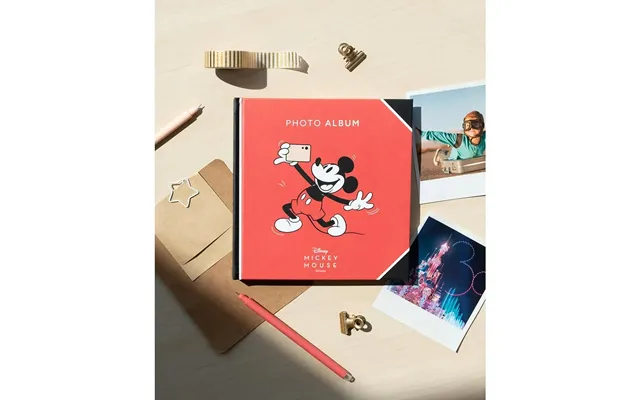 Disney Mickey 100th Anniversary Photo Album 16x16cm 24 Self-adhesive Pages