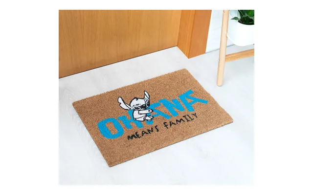 Disney Stitch Ohana Door Mat