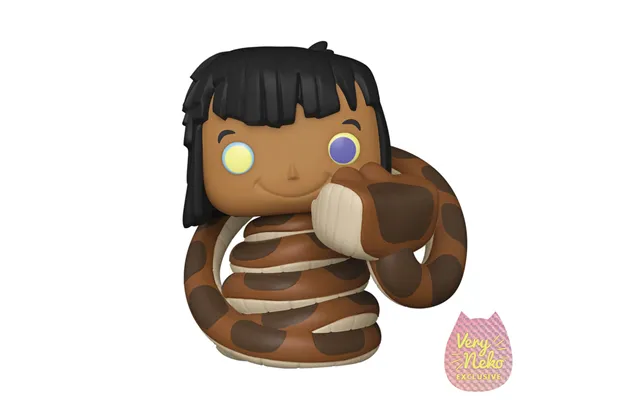 Disney The Jungle Book Mowgli With Kaa Funko Pop Vinyl - Veryneko Exclusive