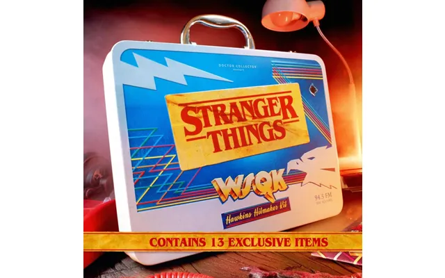 Doctor Collector Stranger Things Wsqk Hawkins Hitmaker Kit Includes 7 Vinyl