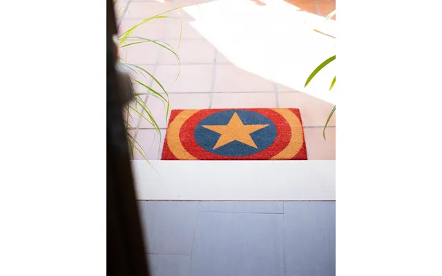 Doormat Marvel Capitan America Shield