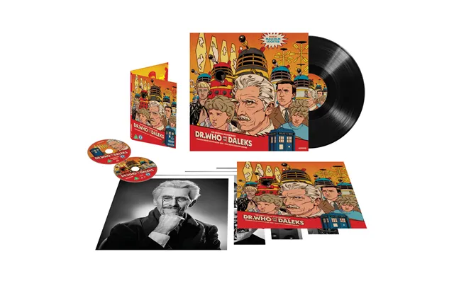 Dr. Who And The Daleks 4k Ultra Hd Vinyl Collector's Set