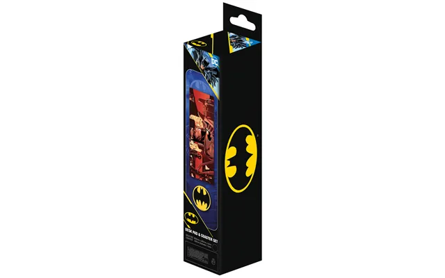 Fanattik Batman Large Desk Pad And Coaster Set