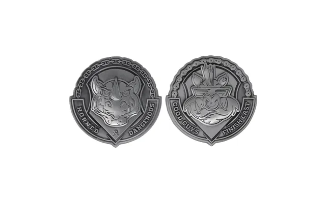 Fanattik Teenage Mutant Ninja Turtles Bad Guys Medallion Set
