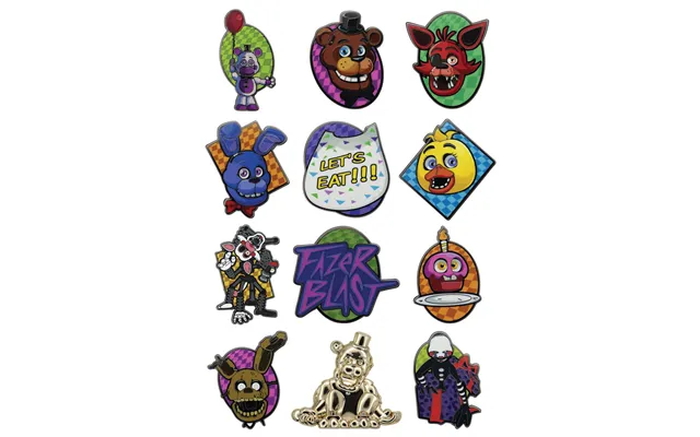 Five Nights At Freddy's Mystery Pin Badges