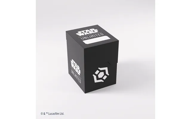Gamegenic Star Wars Unlimited Soft Crate Black White