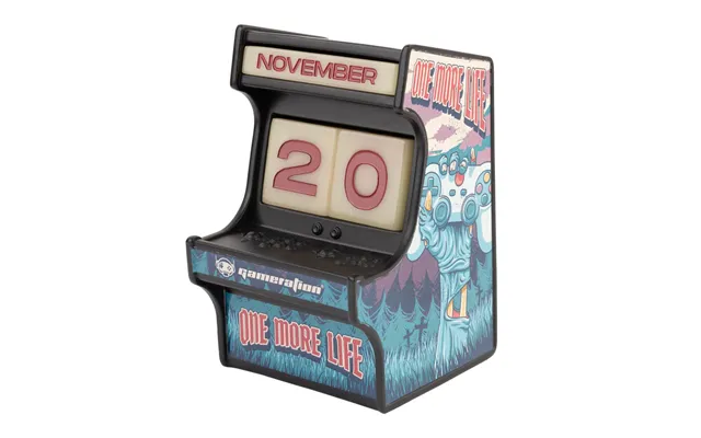 Gameration Arcade 3d Perpetual Calendar