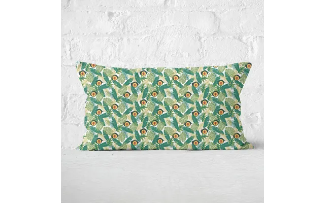 Green Jurassic Park Rectangular Cushion 30x50 - Soft Touch