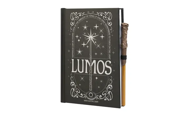 Harry Potter Lumos Maxima Premium A5 Notebook With Light