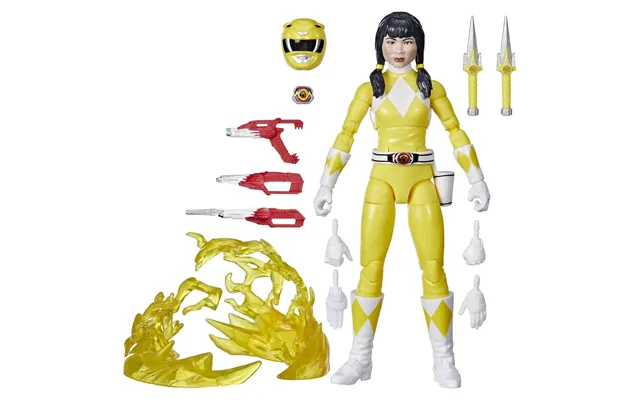 Hasbro Power Rangers Lightning Collection Remastered Mighty Morphin Yellow Ranger Action Figure