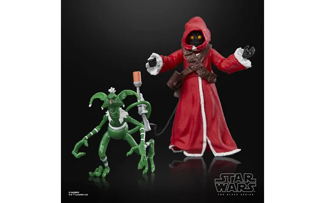 Hasbro Star Wars Black Series Holiday Jawa And Salacious