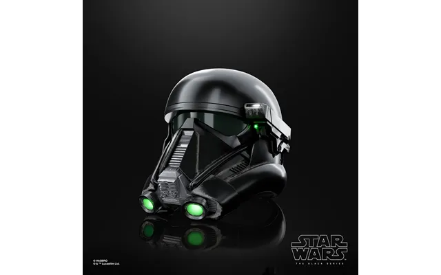 Hasbro Star Wars The Black Series Imperial Death Trooper Premium Electronic Roleplay Helmet