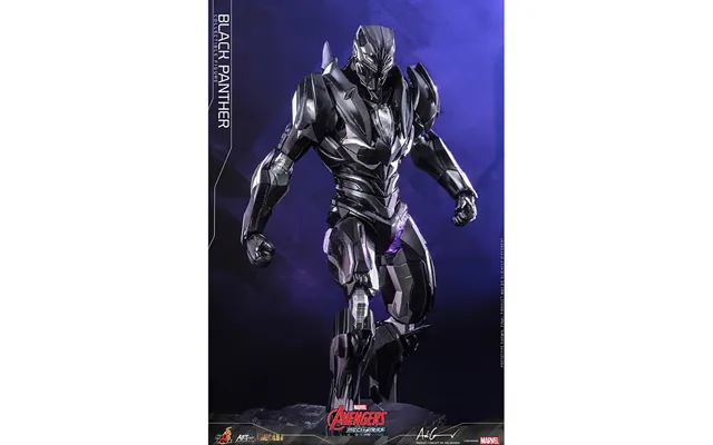 Hot Toys 1 6 Scale Marvel Black Panther Mech Strike Statue