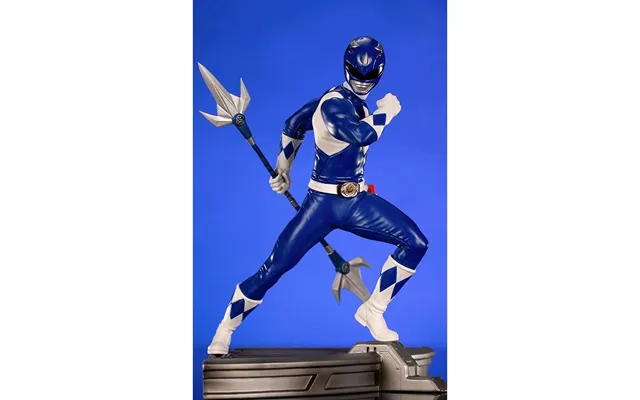 Iron Studios Blue Ranger Bds Mighty Morphin Power Rangers Art Scale 1 10 Collectible Statue 16cm