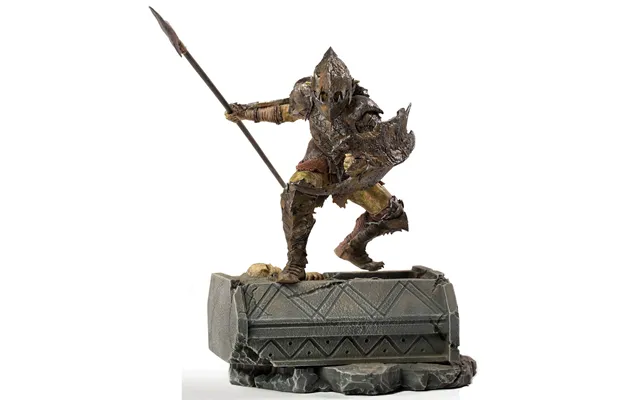 Iron Studios Lord Of The Rings Bds Art Scale Statue 1 10 Armored Orc 20 Cm