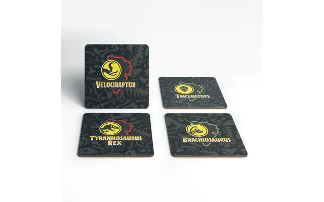 Jurassic Park Paddocks Coaster Set