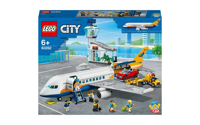 Lego City Airport Passenger Airplane & Terminal Toy 60262