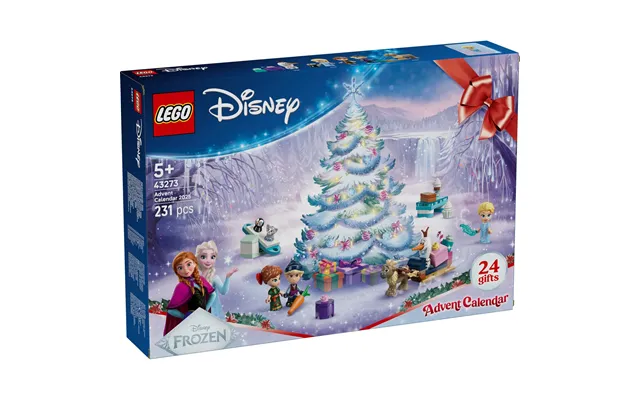 Lego Disney Frozen Advent Calendar 2025 Fantasy Toy Building Kit 43273