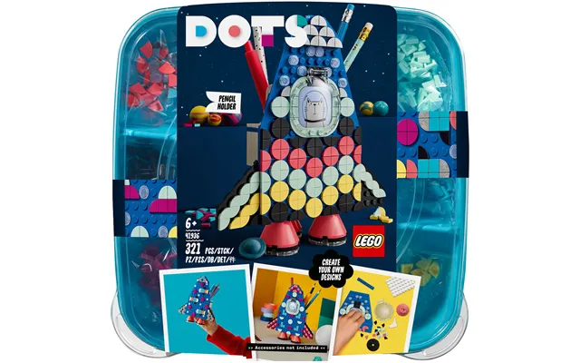 Lego Dots Pencil Holder Room Décor Kids Craft Set 41936