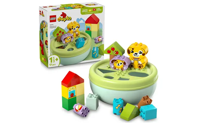 Lego Duplo My First Shape Sorter Puppy House Toddler Learning Toy 10441