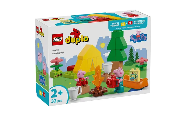 Lego Duplo Peppa Pig Camping Trip Toddler Learning Toy 10452