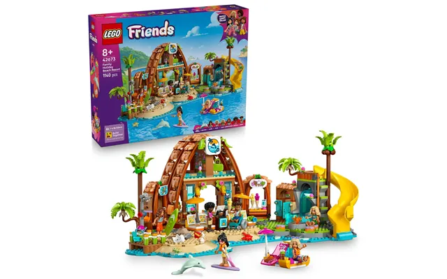 Lego Friends Family Holiday Beach Resort Building Set 42673