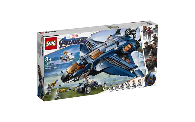Lego Marvel Avengers Ultimate Quinjet Plane Toy 76126