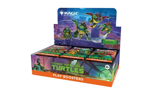 Magic The Gathering Teenage Mutant Ninja Turtles Play Booster Box 30 Boosters