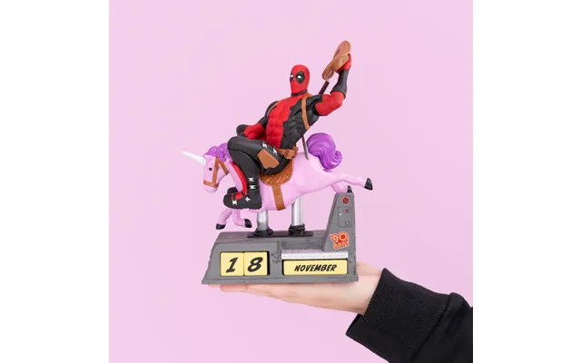 Marvel Deadpool 3d Perpetual Calendar