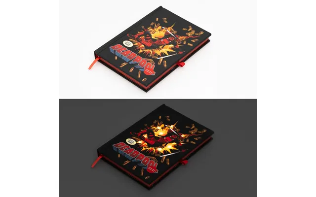 Marvel Deadpool A5 Premium Notebook With Light