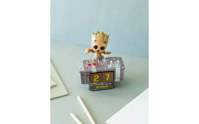Marvel Groot Death Button 3d Perpetual Calendar